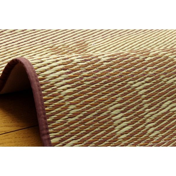 となりのトトロ い草 ラグマット/絨毯 140×180cm 日本製 抗菌 防臭 調湿効果 弾力性 耐久性抜群 〔リビング〕代引NG カーペット・マット・畳 マット