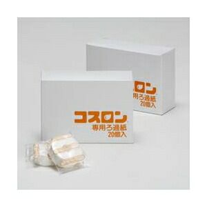 コスロン交換用フィルター/油こし器用フィルター 40個 パルプ100％ 日本製 〔キッチン用品 調理グッズ〕 キッチン用品・食器・調理器具