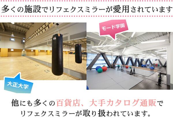 割れない大型 スタンドミラー/全身姿見鏡 キャスター 120×180×2.7cm シルバー 日本製 軽量 プロ仕様 『REFEX リフェクス』代引NG 鏡 スタンドミラー