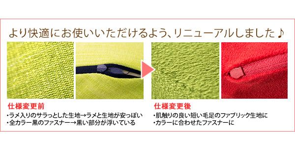 スーパSALE10倍＆4時間限定10％OFF 低反発 クッション 座布団 幅50cm 丸 円形 ブルー ファブリック生地 極厚15cm 軽量 コンパクト リビング ダイニング イス・チェア 座椅子