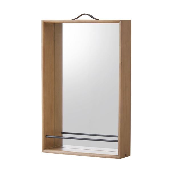 スーパSALE10倍＆4時間限定10％OFF 簡易 ドレッサー 化粧台 幅40cm 箱型 取っ手付き 木製 5mm強化ミラー スチール 本革 BOXミラー ベッドルーム 寝室 鏡 スタンドミラー