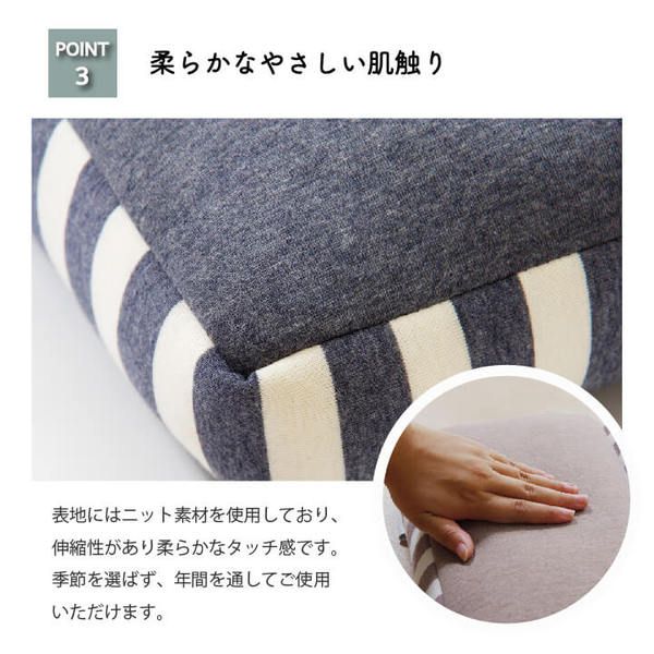 低反発 クッション/座布団 無地 ブラウン 約42×42×8cm 折りたたみ 2連型 マイクロファイバー オールシーズン 〔リビング〕代引NG クッション・座布団 クッション