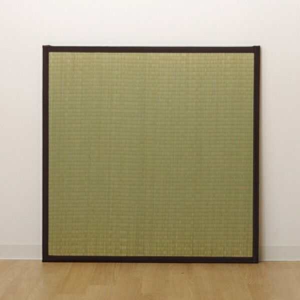 スーパSALE10倍＆4時間限定10％OFF 日本製 い草 置き畳/ユニット畳 【半畳 ネイビー 約82×82cm 6枚組】 軽量 抗菌 防臭 防滑 連結ジョイント付 〔リビング〕【代引NG】
