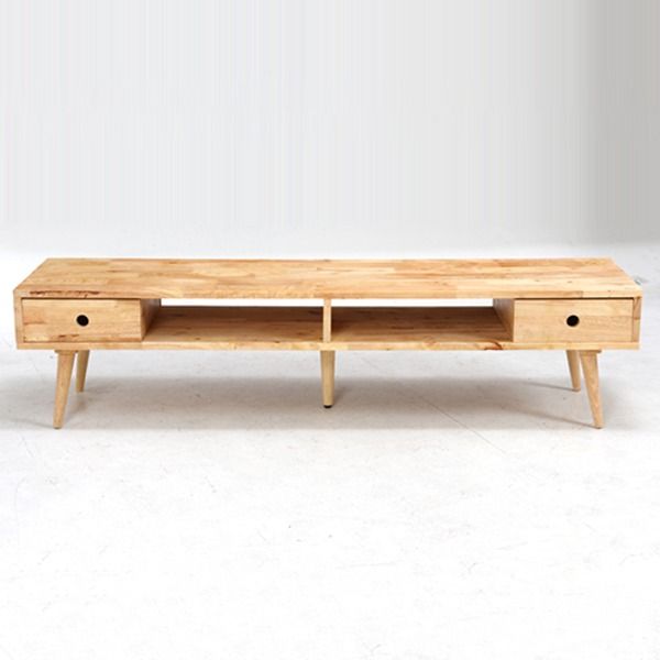 テレビボード テレビ台 幅150cm ナチュラル 木製 スライド式 引出付き ロータイプ Natural Signature リビング ダイニング代引NG