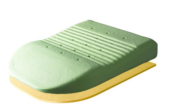 スーパSALE10倍＆4時間限定10％OFF 足枕/フットピロー カバー付き 『エアロフロー』 日本製 〔リフレクソロジー リラックスグッズ〕
