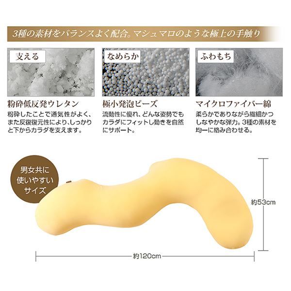 スーパSALE10倍＆4時間限定10％OFF ファイテン(PHITEN) 星のやすらぎ 療法士ボディピロー YO603000