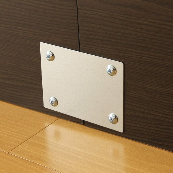 連結金具/連結ベッド用部品 単品 NOIE ノイエ専用 連結プレート×2枚 ボルト×8本 ※ベッドフレーム別売り代引NG