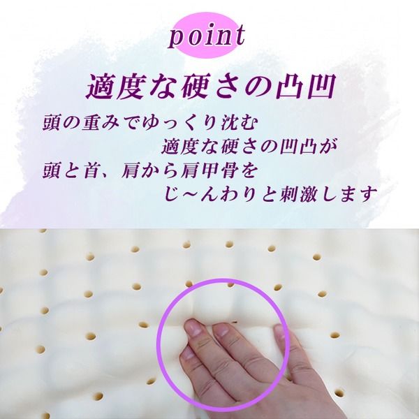 低反発枕/ピロー硬めSP-6 洗えるカバー付き(フラワーガーデン)