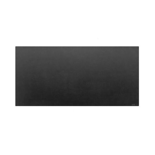 高級PVCレザー デスクマット 01：ブラック 620×300mm カット可 日本製 〔DIY素材 背景 クラフト用品〕