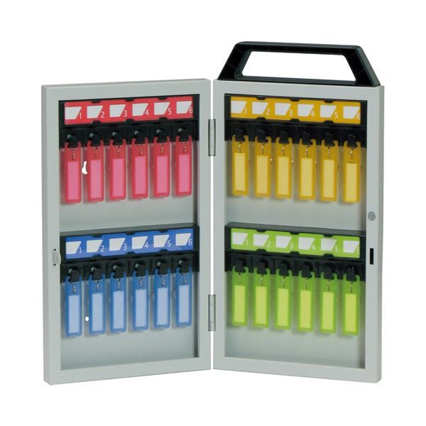 スーパSALE10倍＆4時間限定10％OFF ソニック ダイヤル式 キーボックス 24個吊 KS-7048
