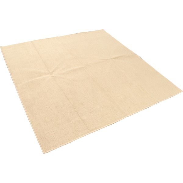 スーパSALE10倍＆4時間限定10％OFF カーペット ラグ 平織 フリーカット ループ / 江戸間 3畳 176×261cm ベージュ プレーン 九装