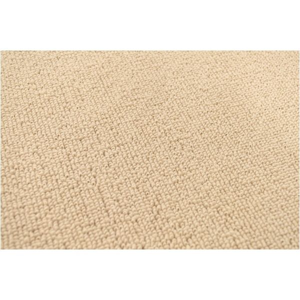 スーパSALE10倍＆4時間限定10％OFF カーペット ラグ 平織 フリーカット ループ / 江戸間 3畳 176×261cm ベージュ プレーン 九装