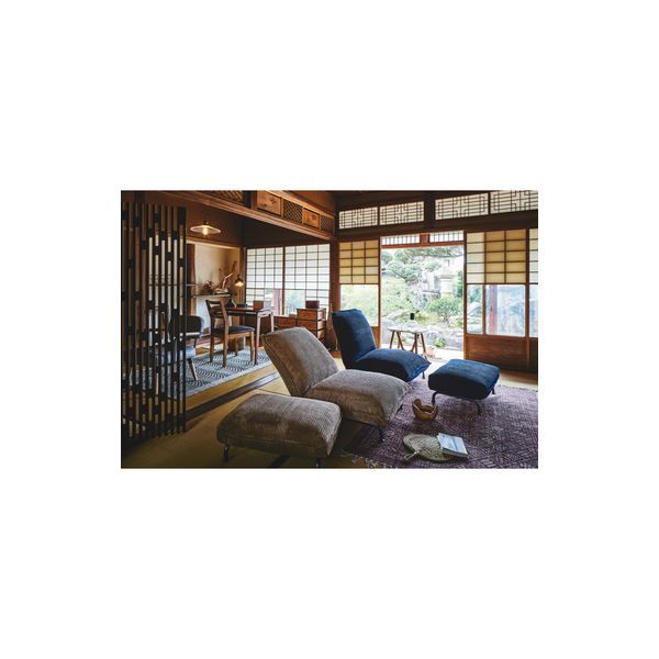 スーパSALE10倍＆4時間限定10％OFF オットマン スツール 幅70cm ネイビー スチール ポリエステル リビング ダイニング インテリア家具 和室