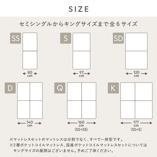 スーパSALE10倍＆4時間限定10％OFF シンプル 脚付き マットレスベッド 連結ベッド キングサイズ (ポケットコイルマットレス付き) 木製フレーム 簡単組立 脚高さ20cm 分割構造 薄型フレーム 耐荷重200kg 頑丈