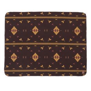 スーパSALE10倍＆4時間限定10％OFF 毛布 ひざ掛け 130×150cm 長方形 ブラウン リバーシブル ウール シートブランケット リビング ベッドルーム 在宅ワーク