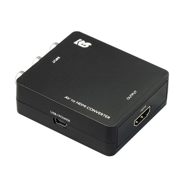 スーパSALE10倍＆4時間限定10％OFF コンポジット to HDMIコンバーター RS-AV2HD1