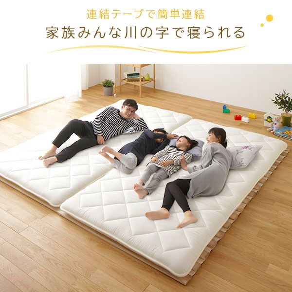 スーパSALE10倍＆4時間限定10％OFF すのこ ベッド マットレス 通気性 連結 木製 天然木 桐 軽量 コンパクト 収納 折りたたみ ロール 式 タイプ ダブル