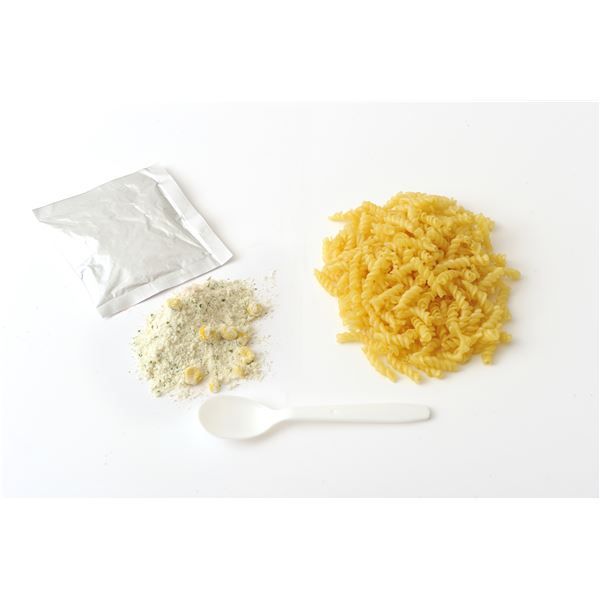 その場 de パスタ コーンクリーム味 50食セット〔非常食 企業備蓄 防災用品〕