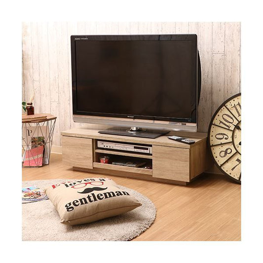テレビ台 ローボード 幅100cm ホワイトオーク AV機器収納対応 引き出し付き 木目調 リビング ダイニング ベッドルーム代引NG