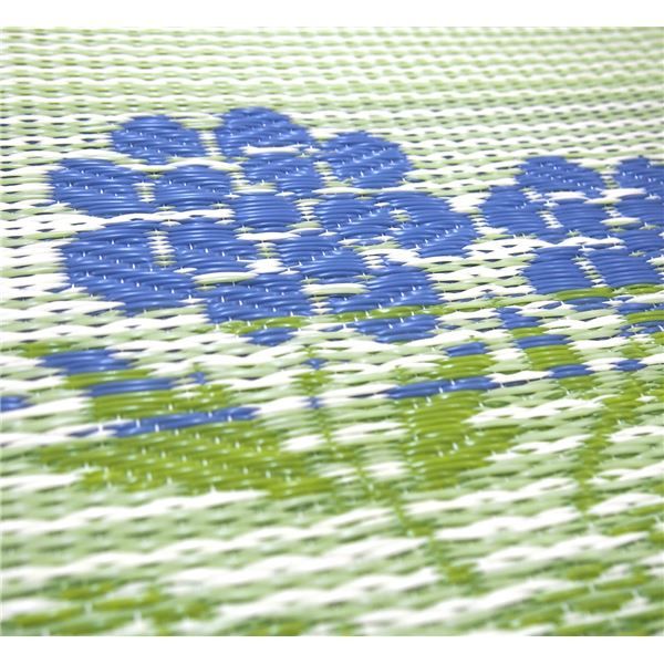 い草風 上敷き/ラグマット PP柄 58間 4.5帖 日本製 洗える 保温効果 防寒対策対応 『#110』 〔リビング〕代引NG