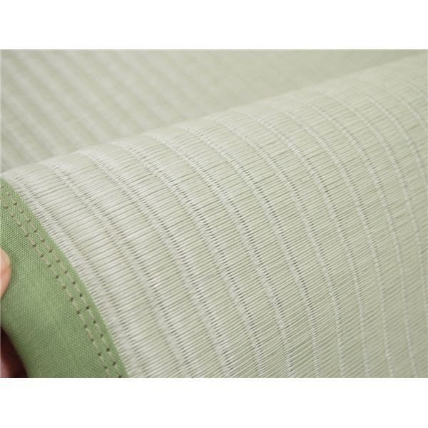 洗える消臭 上敷き/ラグマット 江戸間 4.5帖 日本製 防炎加工 高耐久性 『極美爽』 〔リビング ダイニング〕代引NG