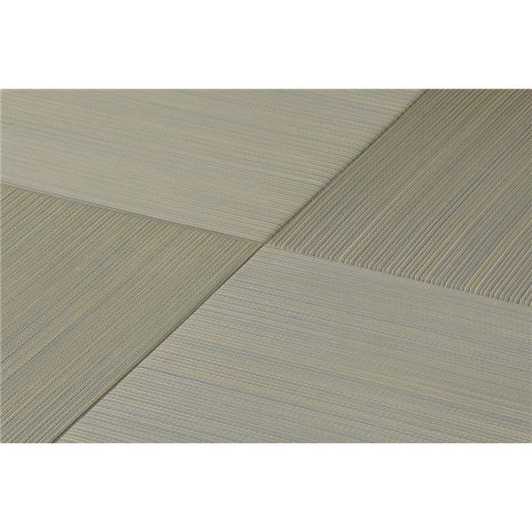 スーパSALE10倍＆4時間限定10％OFF い草 置き畳/ユニット畳 【65×65×2.5cm ブルー】 抗カビ 消臭 防音 クッション性 軽量 『紗彩 さや』 〔リビング〕【代引NG】