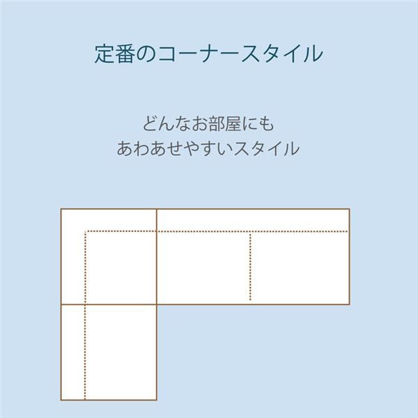 コーナーソファー 3点セット 1人掛け＋2人掛け＋コーナーソファ PVC レッド 2P：幅98cm ウレタンフォーム 日本製代引NG