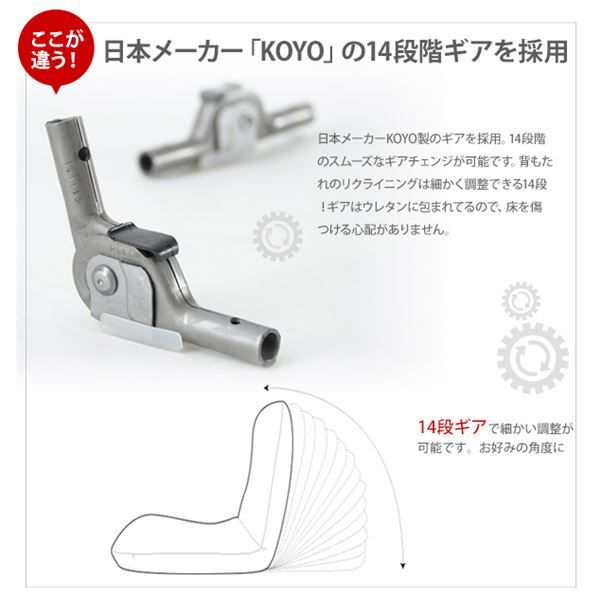背筋ピン 座椅子/パーソナルチェア Mサイズ ブラウン 起毛生地 約幅43cm スチールパイプ リクライニング 日本製代引NG