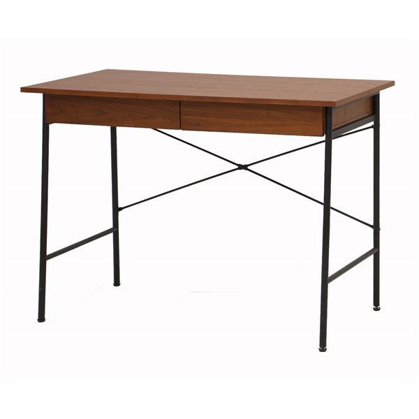 デスク anthem Desk ブラウン 組立品代引NG