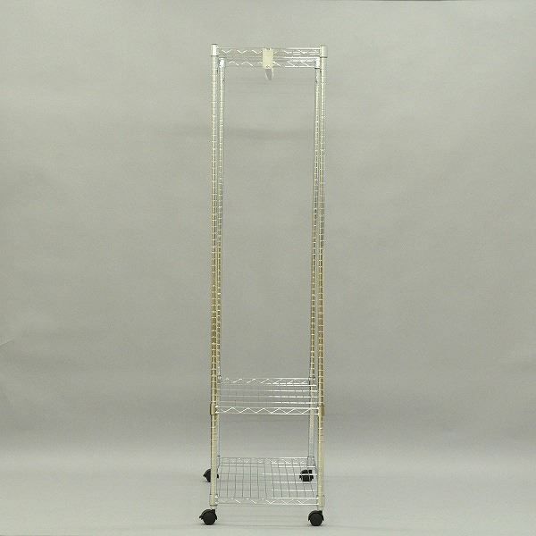 スーパSALE10倍＆4時間限定10％OFF ハンガーラック 衣類収納 約幅90cm 支柱径25mm メッキ スチールワードローブ 組立品 リビング ベッドルーム 子供部屋【代引NG】