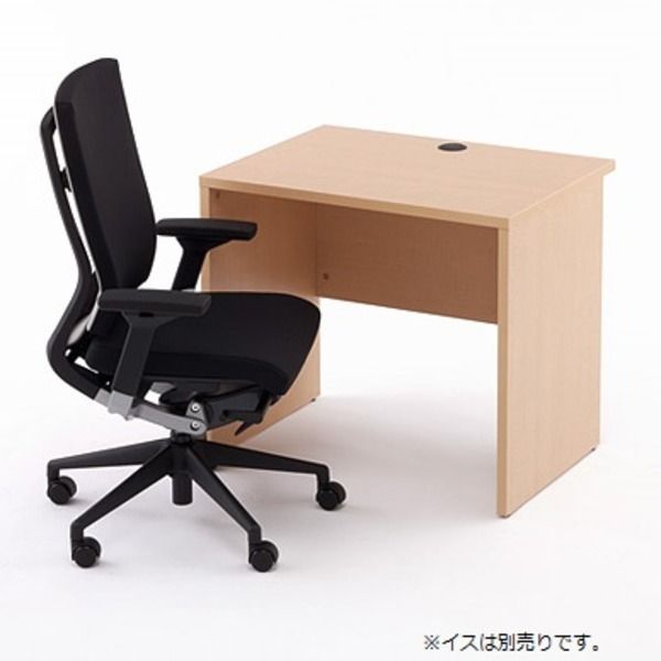 パソコンデスク 学習机 約幅800×奥行600×高さ700mm ナチュラル 木製デスクII お客様組立品 在宅ワーク 書斎 子供部屋代引NG