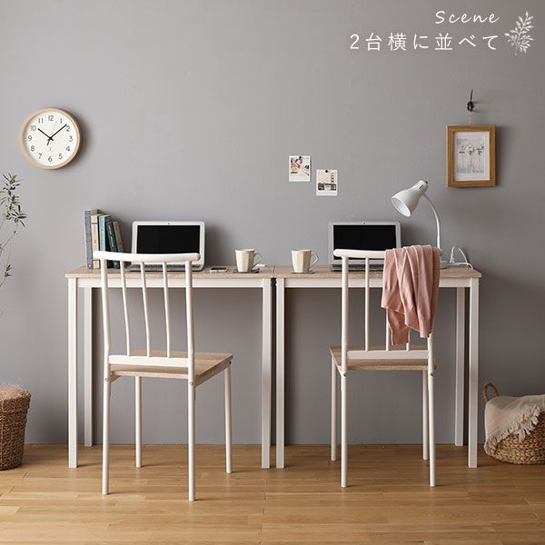スーパSALE10倍＆4時間限定10％OFF デスク チェア セット ブラウン 幅80cm×奥行40cm コンセント付き 木製 コンパクト オフィス PC パソコン リビング 学習 机
