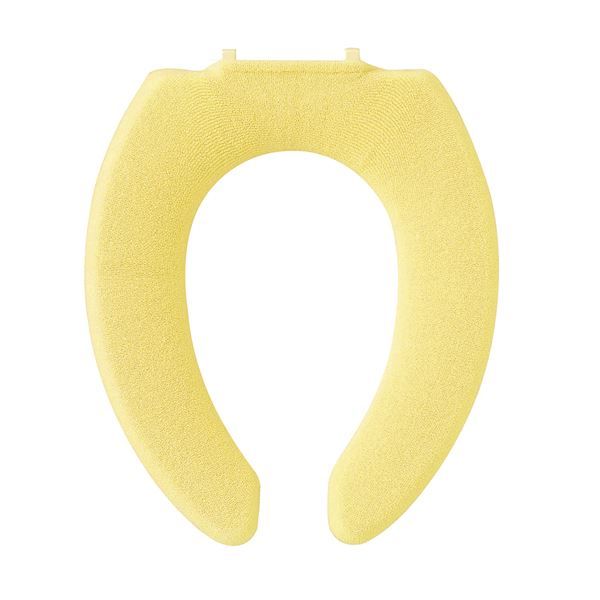 スーパSALE10倍＆4時間限定10％OFF 便座カバー/トイレカバー 【U型便座カバー イエロー 3個セット】 約幅9cm 洗える ボタニカルガーデン 〔お手洗い 御手洗〕