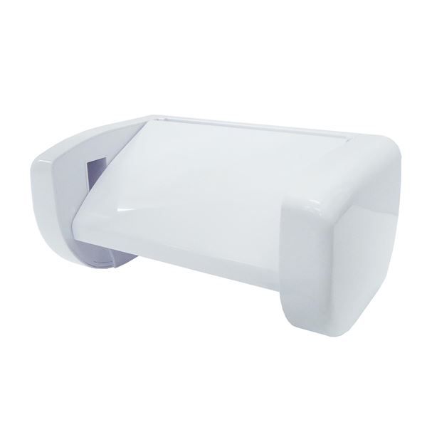 スーパSALE10倍＆4時間限定10％OFF トイレットペーパーホルダー 【3個セット 約幅17.5×奥行10×高さ8.5cm】 コアレスタイプ 芯なし対応 ST 〔店舗 備品〕