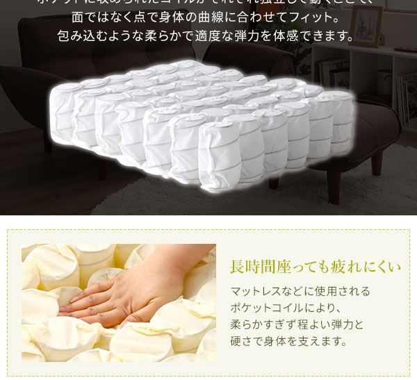 オットマン スツール 幅59cm タスク生地 ライトグレー 脚部 ナチュラル ポケットコイル使用 日本製 足置き 置台 玄関ベンチ ゆったりサイズ代引NG