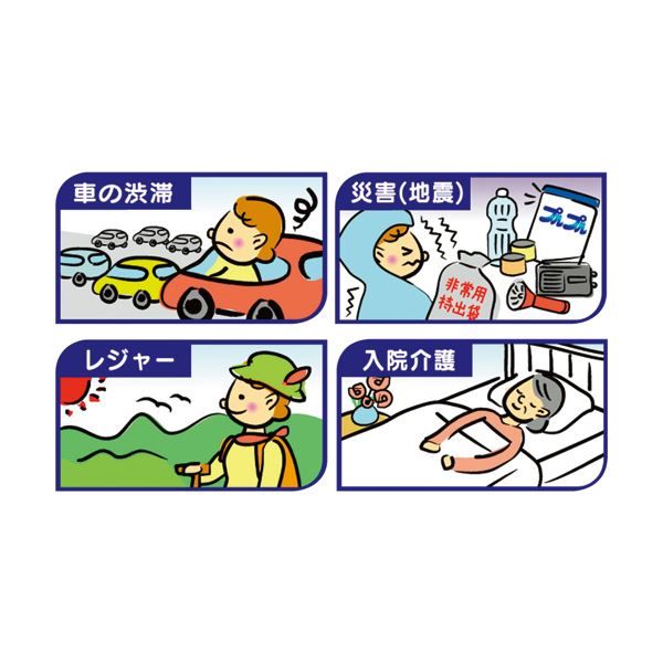 スーパSALE10倍＆4時間限定10％OFF ケンユー 携帯ミニトイレ プルプル 18AP-20 1パック（18個）