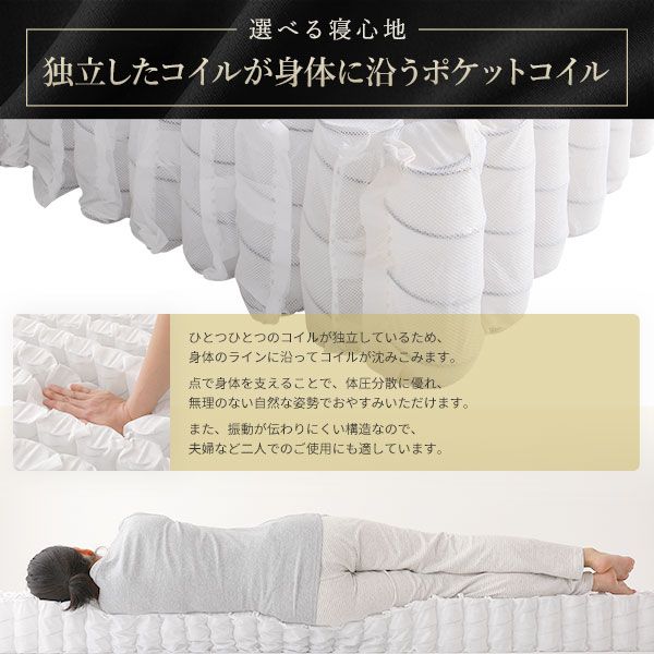 スーパSALE10倍＆4時間限定10％OFF ベッド 脚付きマットレス ホワイト セミダブル ポケットコイル コンパクト圧縮 梱包 搬入 簡単 20cm 高脚 ハイタイプ マットレスベッド