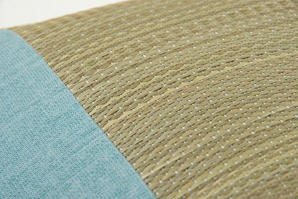 い草 枕/ピロー 無地 平枕 約50×30cm ナチュラル 高さ調整可 消臭 吸湿 調湿機能 日本製 〔ベッドルーム 寝室〕代引NG