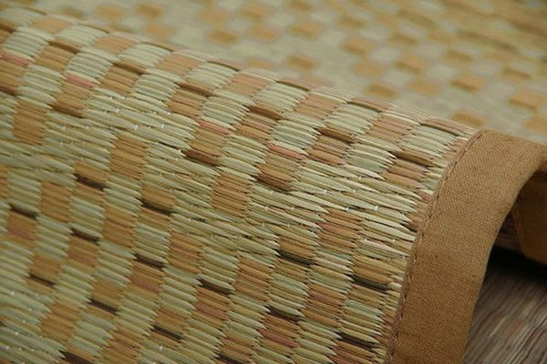 い草 花ござ ラグマット グリーン 江戸間8畳 約348×352cm 日本製 抗菌 防臭 消臭 市松 小林製薬 持続性抗菌剤 KOBA-GUARD代引NG