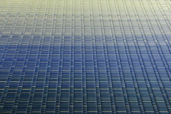 い草 花ござ ラグマット/絨毯 草原 グリーン 江戸間3畳 約174×261cm 日本製 抗菌 防臭 調湿 消臭 掛川織 〔リビング〕代引NG