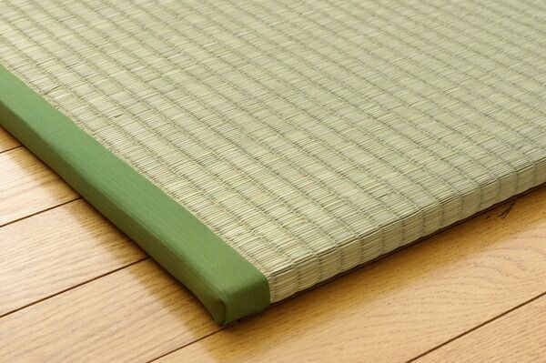 スーパSALE10倍＆4時間限定10％OFF 置き畳 ユニット畳 『楽座』 約88×176×2.2cm（2枚1セット）【代引NG】