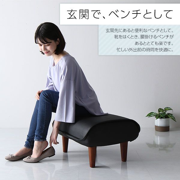オットマン 専用 カバー ブラウン ポリエステル100％ 洗える オットマンカバー 替えカバー シンプル代引NG
