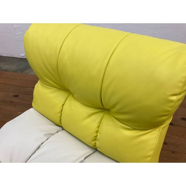 スーパSALE10倍＆4時間限定10％OFF ソファ座椅子 ピグレットJr NORDIC PT 1P YE/IV （イエロー/アイボリー）