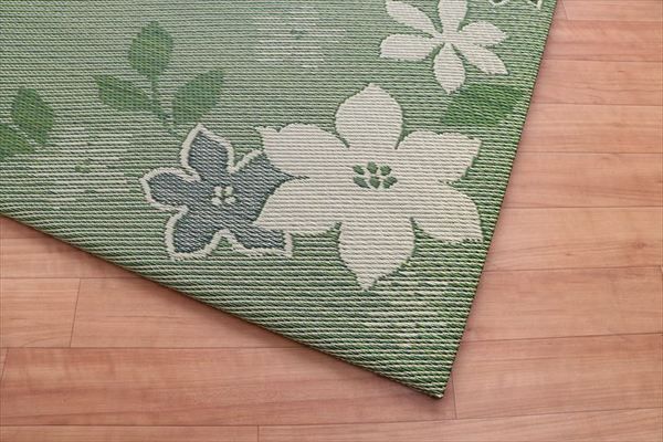スーパSALE10倍＆4時間限定10％OFF 国産 い草 日本製 置き畳 ユニット畳 簡単 和室 デザイン アレンジ オリジナル リーフ 約82×82cm 6P 6枚組【代引NG】
