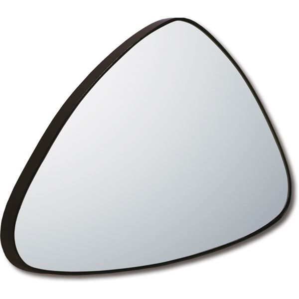 スーパSALE10倍＆4時間限定10％OFF スリムラインミラー 「デュー （グロスブラック）」