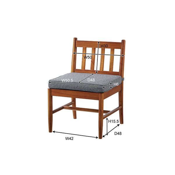 スーパSALE10倍＆4時間限定10％OFF ダイニングソファー パーソナルチェア 幅50.5cm 1人掛け ブラウン 木製 完成品 リビング ダイニング キッチン 台所