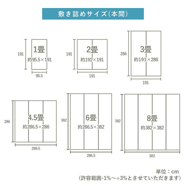 ラグ 長方形 い草 日本製 国産 自然素材 ナチュラル 市松柄 オールシーズン 消臭 シンプル 3畳(約191×250cm) ホットカーペット対応 床暖房対応代引NG