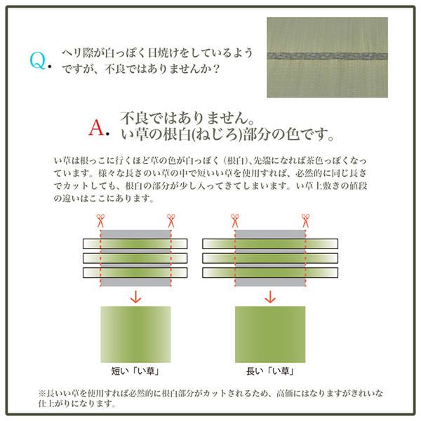 ラグ 正方形 い草 日本製 国産 自然素材 滑り止め加工 ナチュラル 市松柄 オールシーズン 消臭 シンプル 2畳(約191×191cm) ホットカーペット対応 床暖房対応代引NG
