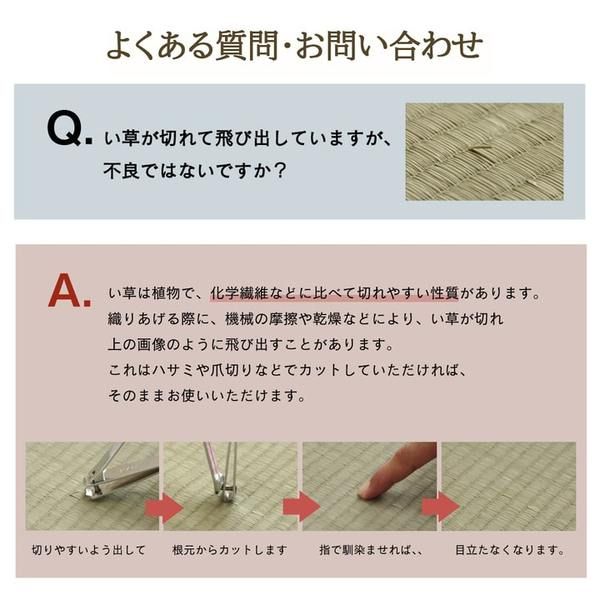 ラグ マット 国産 日本製 い草 高級感 エレガンス 消臭 自然素材 滑り止め加工 不織布 ワイン 正方形 約191×191cm代引NG