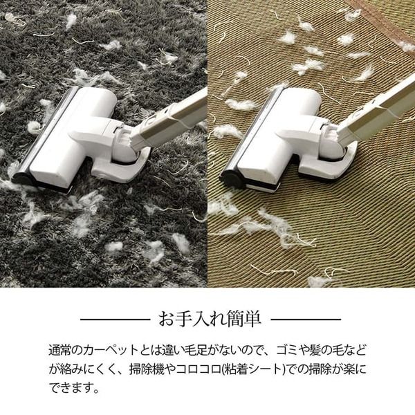 い草ラグ 花ござ カーペット 格子柄 ナチュラル シンプル 和室 洋室 裏不織布滑り止め 滑りにくい 抗菌防臭 消臭 江戸間4.5畳(約261×261cm) レイクブルー代引NG